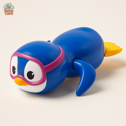 Pinguin Nageur de Bain - vue de face