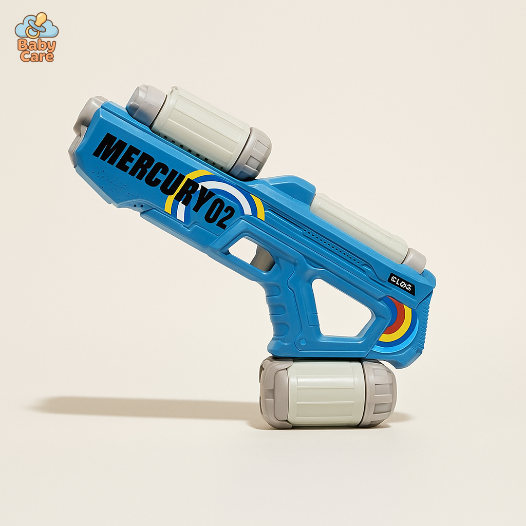 Pistolet à eau électrique tir continu - vue de face