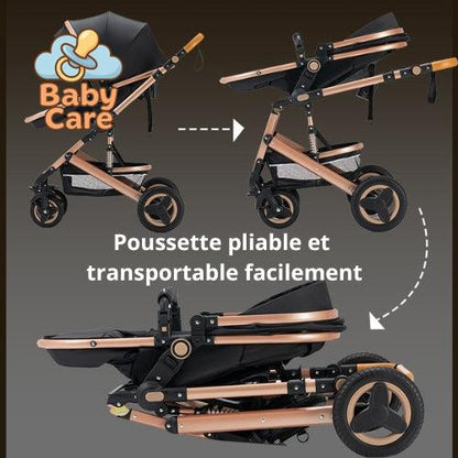 Poussette Trio 3 en 1 – Poussette, Landau et Siège Auto - photo 9