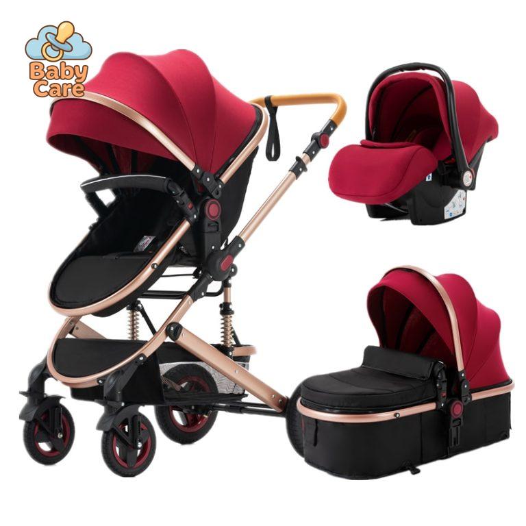 Poussette Trio 3 en 1 – Poussette, Landau et Siège Auto - utilisation en situation