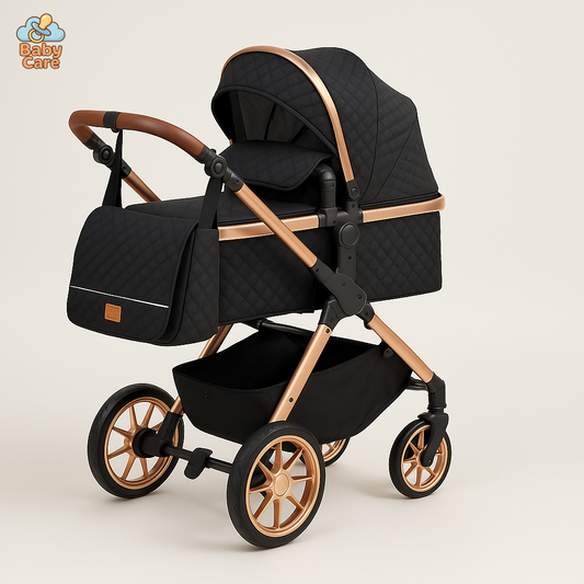 Poussette trio 3 en 1 Dernière génération – Poussette, Landau, Siège Auto et ses accessoires - vue de face