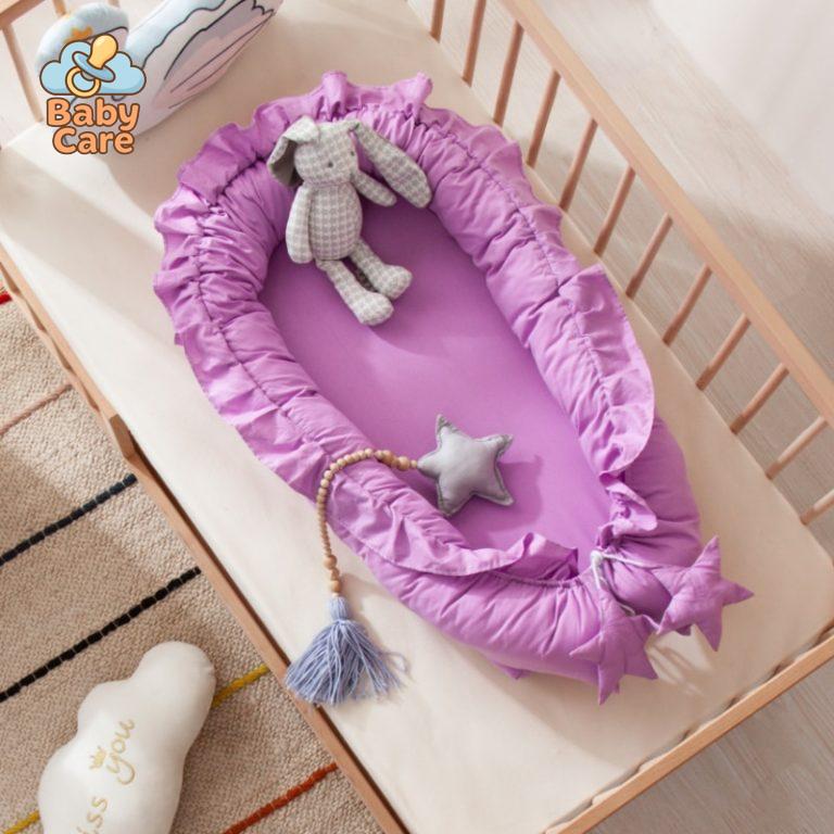 Réducteur de lit bébé – nid bébé en coton - photo 12