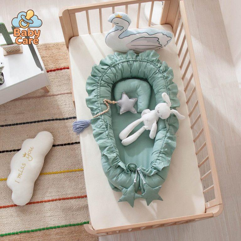 Réducteur de lit bébé – nid bébé en coton - photo 10