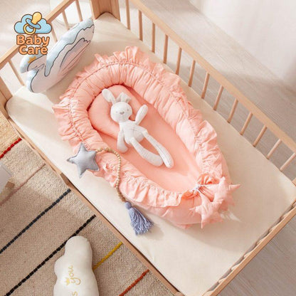 Réducteur de lit bébé – nid bébé en coton - photo 11