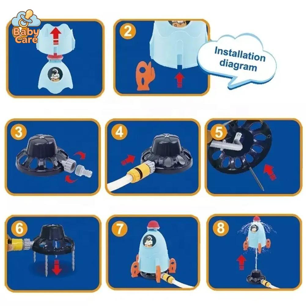 WaterRocket - Jouet d'été éducatif et social - packaging du produit