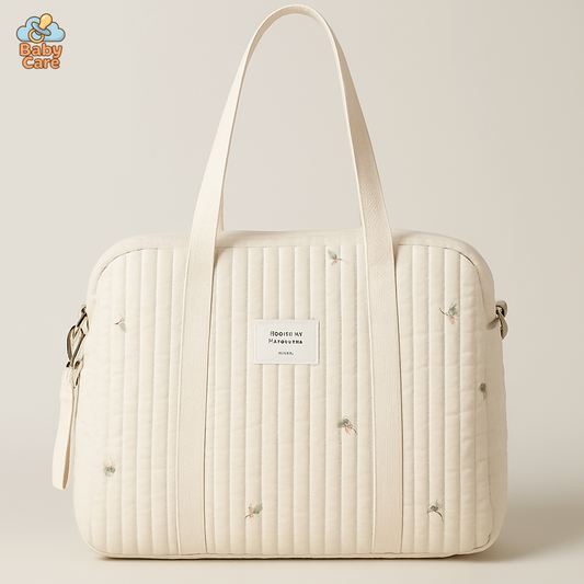 Sac à langer Tulipes - vue de face