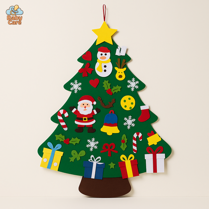 Sapin de Noël Montessori - vue de face