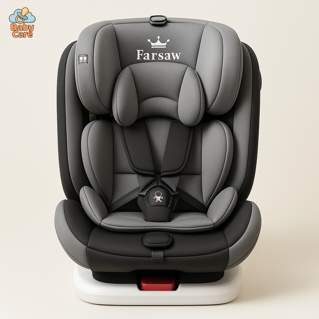 Siège auto Isofix Pivotant - vue de face