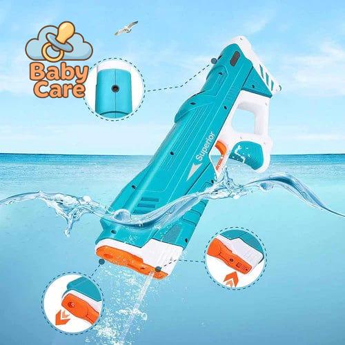 Pistolet à eau électrique puissant - photo lifestyle
