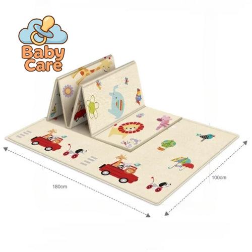 Tapis de Jeu pour Enfant Bebe – 180x100x1cm – Tapis de Sol Pliable - utilisation en situation