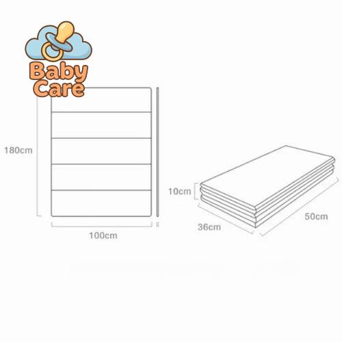 Tapis de Jeu pour Enfant Bebe – 180x100x1cm – Tapis de Sol Pliable - photo lifestyle