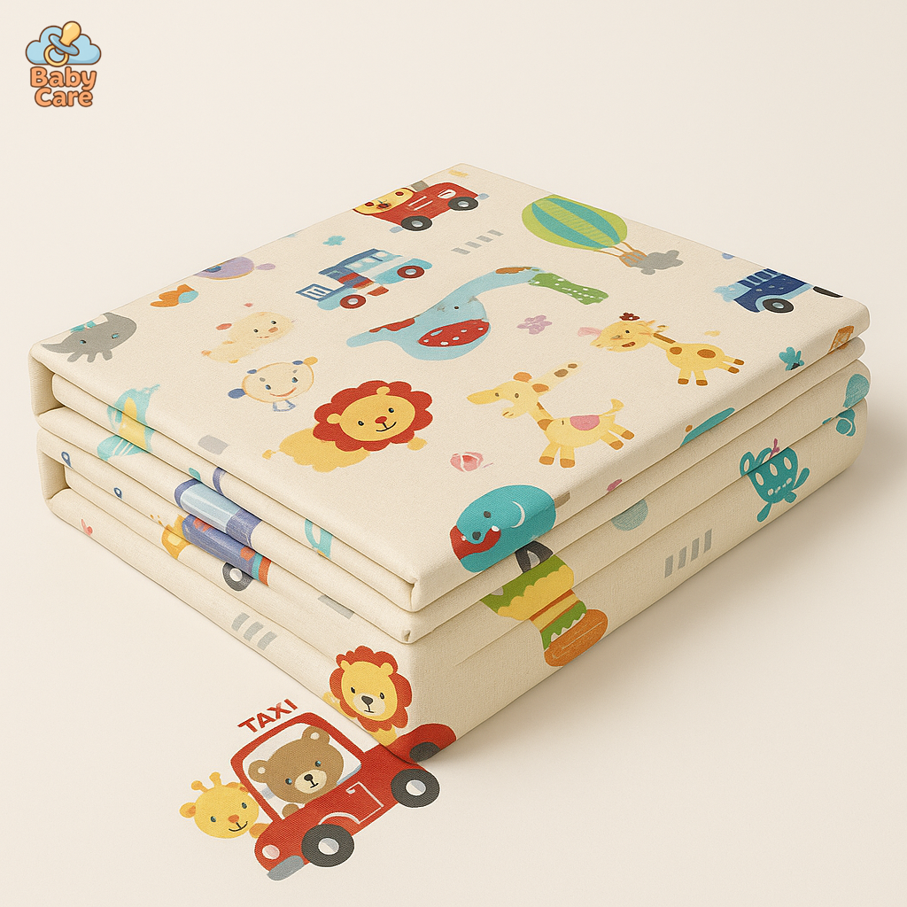 Tapis de Jeu pour Enfant Bebe – 180x100x1cm – Tapis de Sol Pliable - vue de face