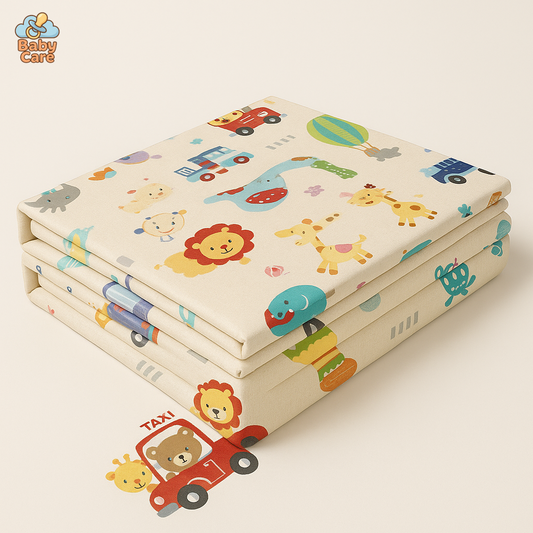 Tapis de Jeu pour Enfant Bebe – 180x100x1cm – Tapis de Sol Pliable - vue de face