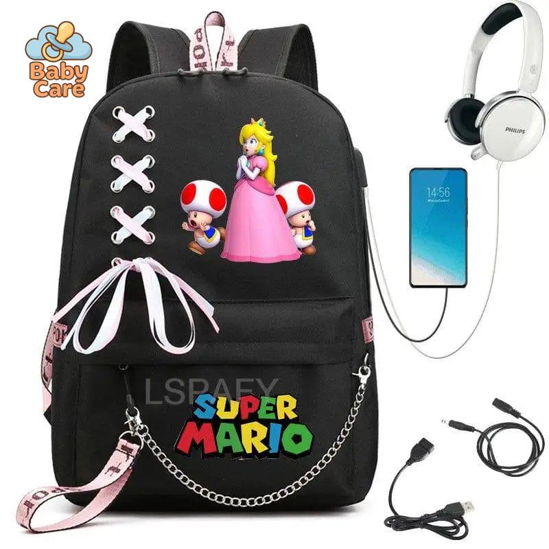Cartable Mario Princesse Peach - photo 31