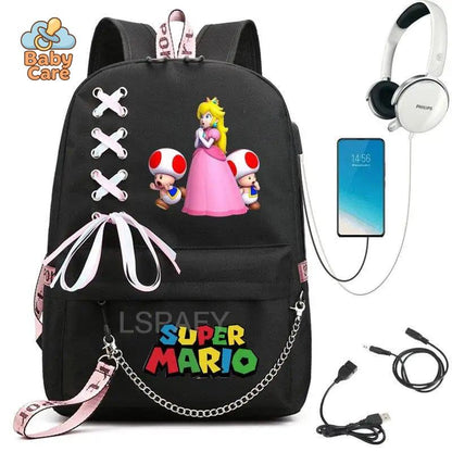 Cartable Mario Princesse Peach - photo 31