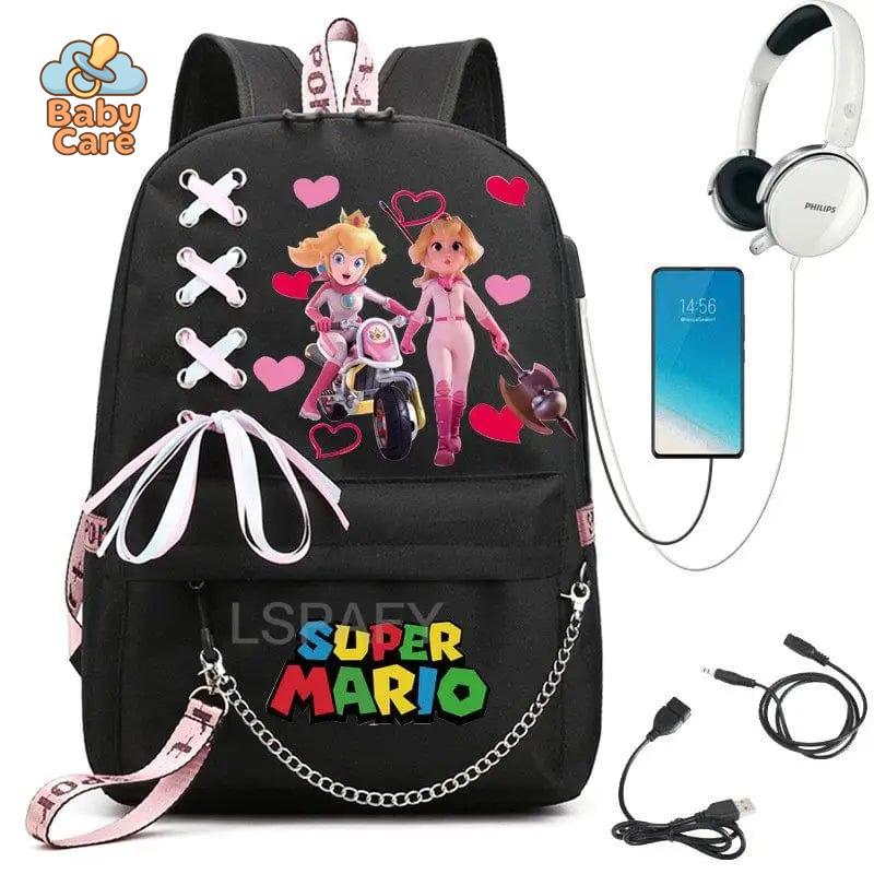 Cartable Mario Princesse Peach - photo 25