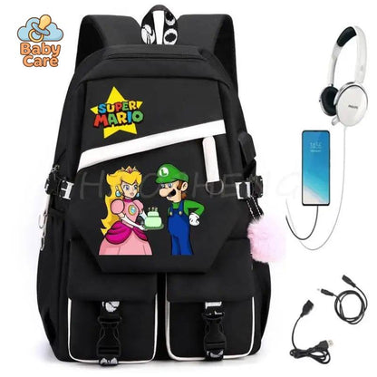 Cartable Mario Intelligent Grande Capacité - détail du produit