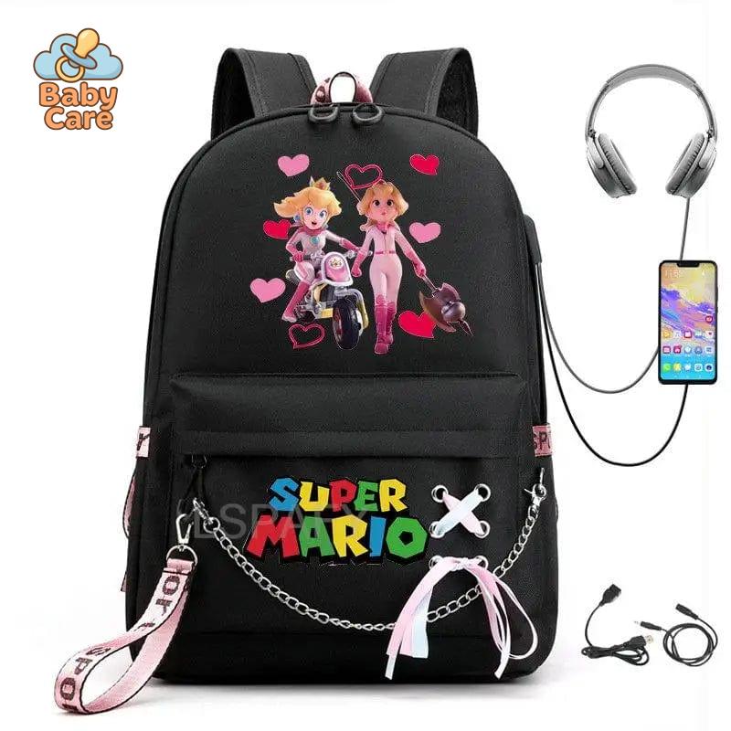 Cartable Mario Princesse Peach - photo 15