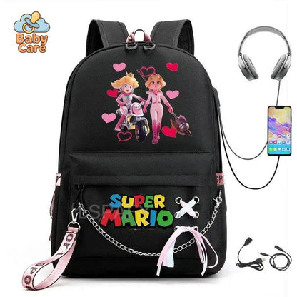 Cartable Mario Princesse Peach - photo 15