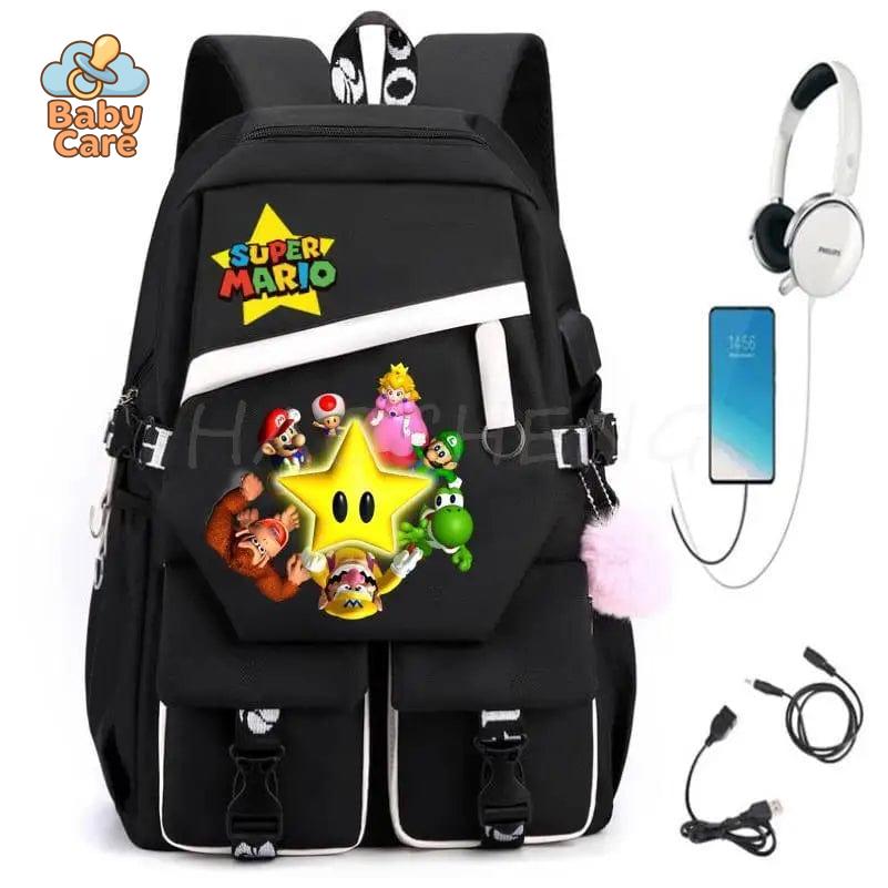 Cartable Mario Intelligent Grande Capacité - packaging du produit