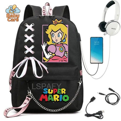 Cartable Mario Princesse Peach - photo 26