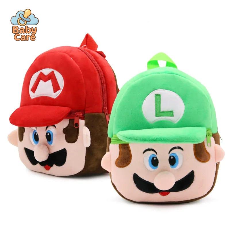 Cartable Mario 3D en Peluche - vue de profil