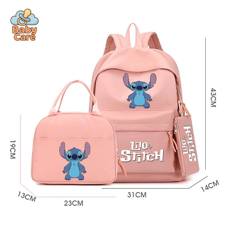 Cartable Stitch Ensemble 3 Pièces - photo lifestyle