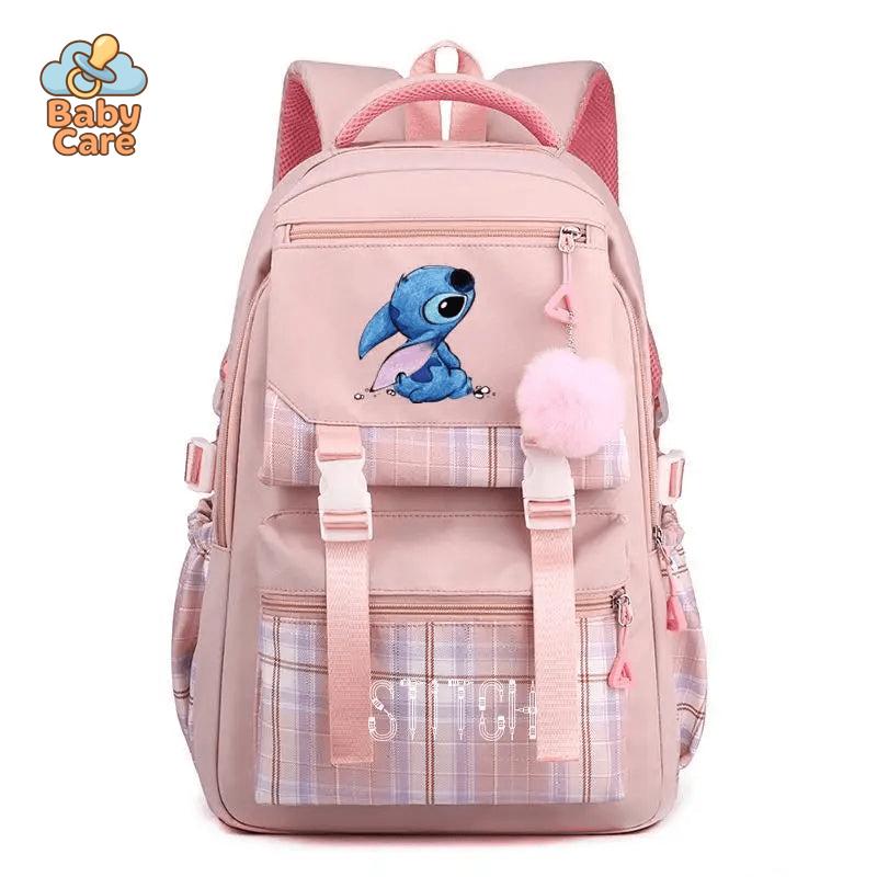 Cartable Stitch D'École Grande Capacité - photo lifestyle