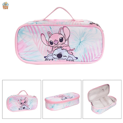 Cartable Stitch École Kawaii ou Accessoires - zoom sur la matière
