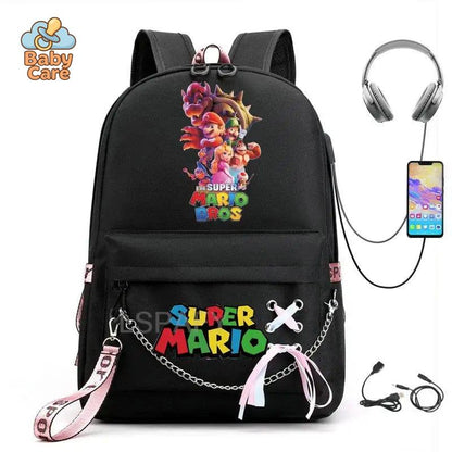 Cartable Mario Princesse Peach - photo 13