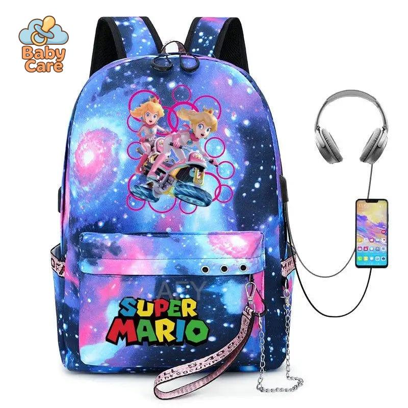 Cartable Mario Princesse Peach - photo 12