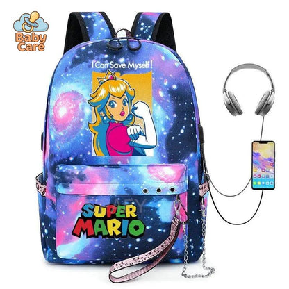 Cartable Mario Princesse Peach - photo 8