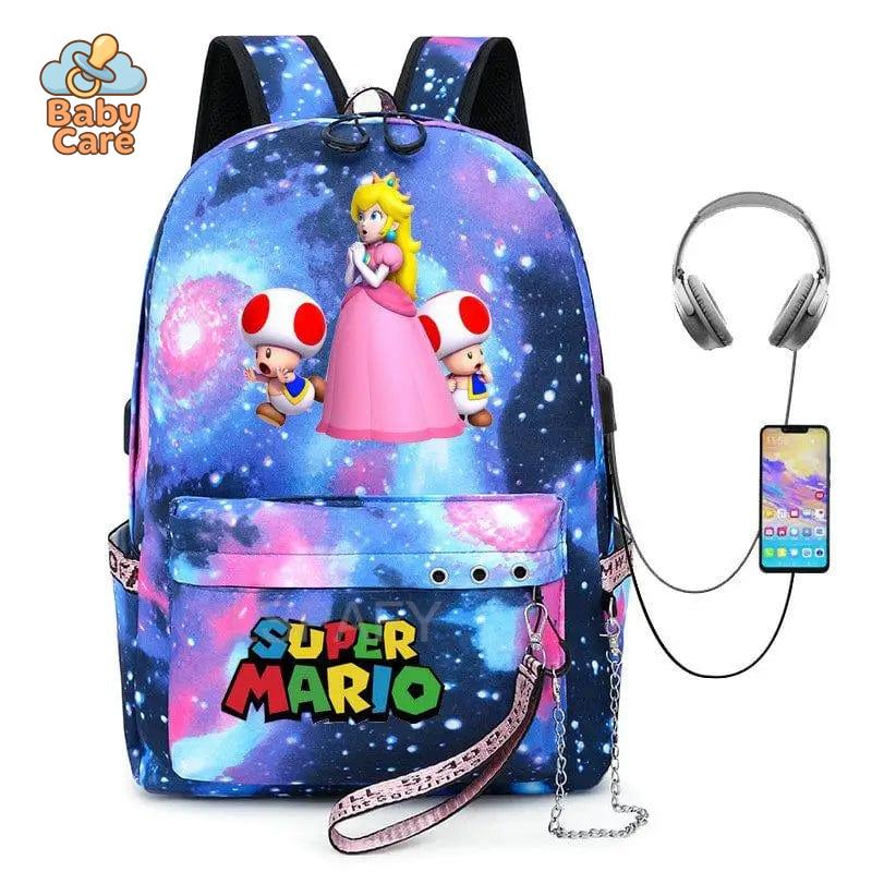 Cartable Mario Princesse Peach - photo 11
