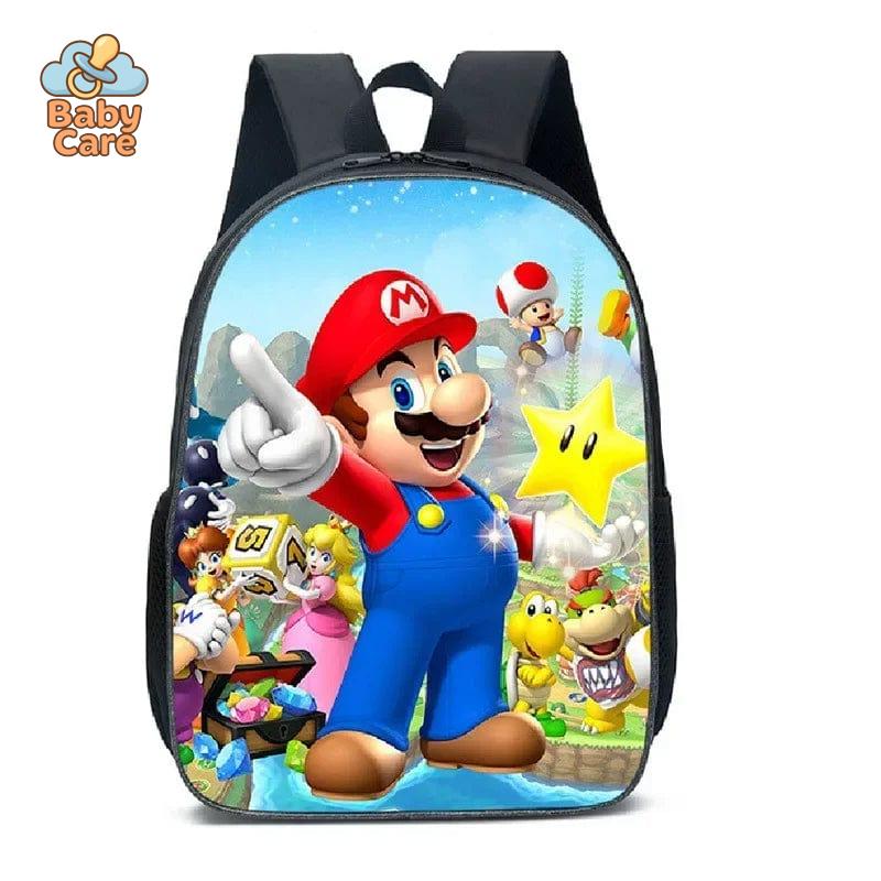 Cartable Mario Imprimé Fantastique - utilisation en situation