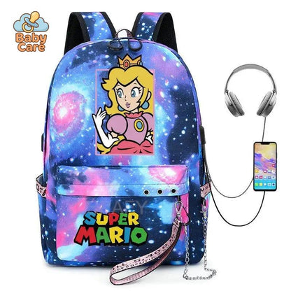 Cartable Mario Princesse Peach - packaging du produit