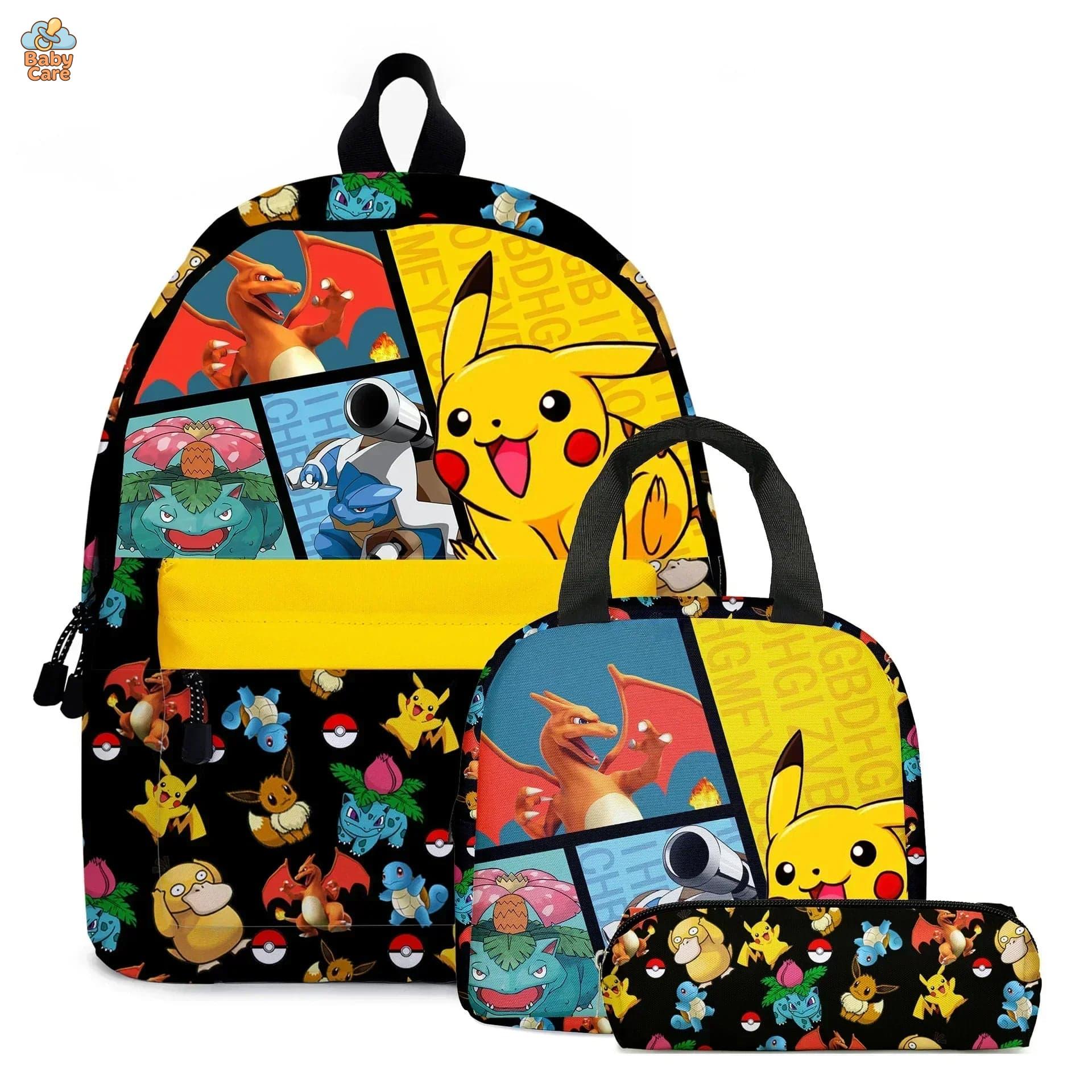 Cartable Pokemon Rentrée Scolaire - utilisation en situation