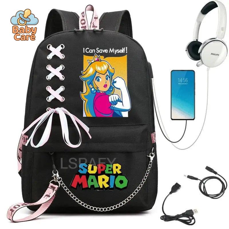 Cartable Mario Princesse Peach - photo 28