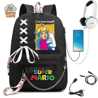Cartable Mario Princesse Peach - photo 28
