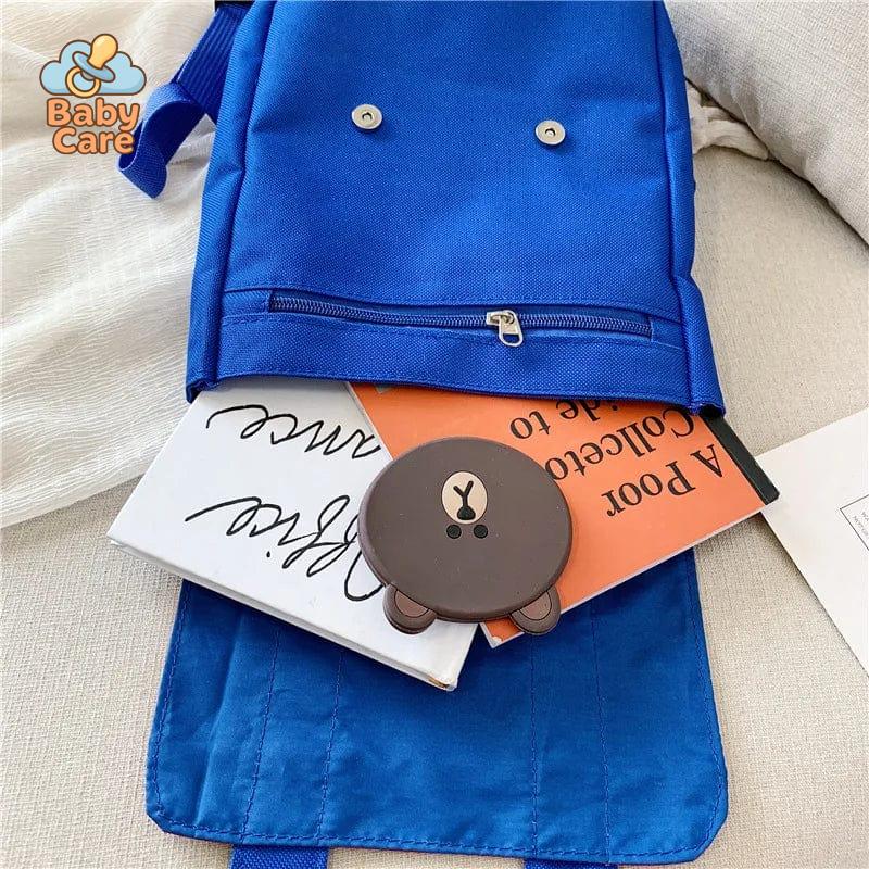 Cartable Mario et Luigi - zoom sur la matière