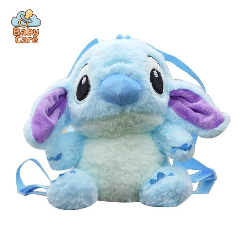 Sac à Dos Stitch en Peluche Mignon - vue de profil