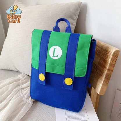 Cartable Mario et Luigi - utilisation en situation