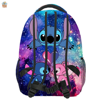 Cartable Stitch Galaxie Romantique - utilisation en situation