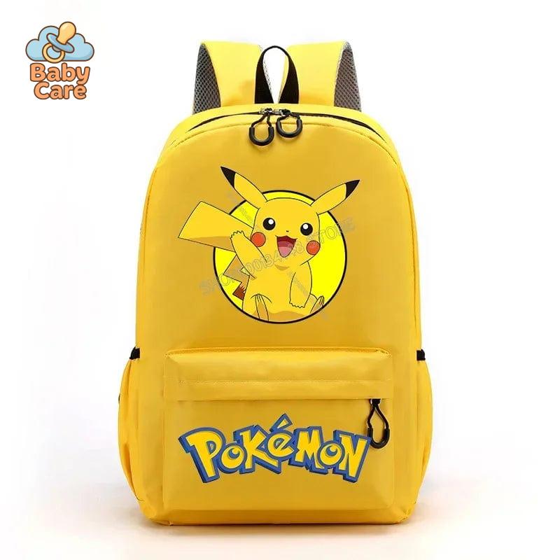 Cartable Pokemon Coloré Grande Capacité - zoom sur la matière