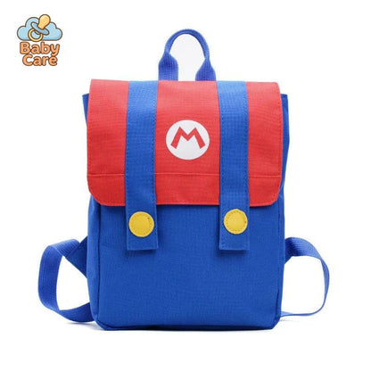 Cartable Mario et Luigi - vue de profil