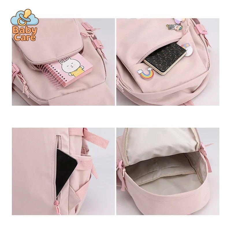 Cartable Pokemon Sac d'école Spacieux - zoom sur la matière