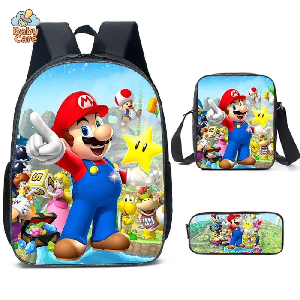 Cartable Mario ou Accessoires - packaging du produit