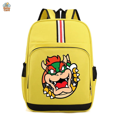 Cartable Mario Jeu Vidéo - zoom sur la matière