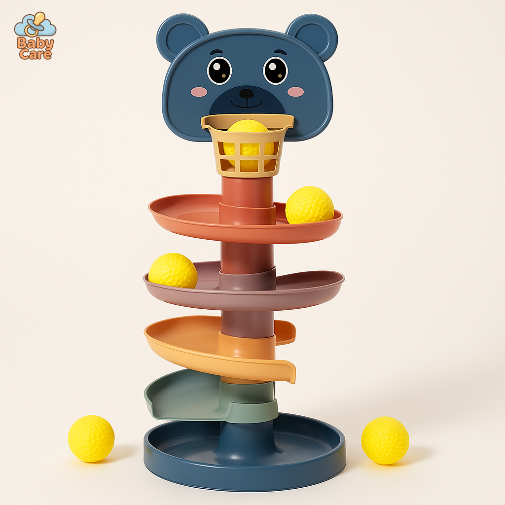 Tour à billes roulantes - vue de face