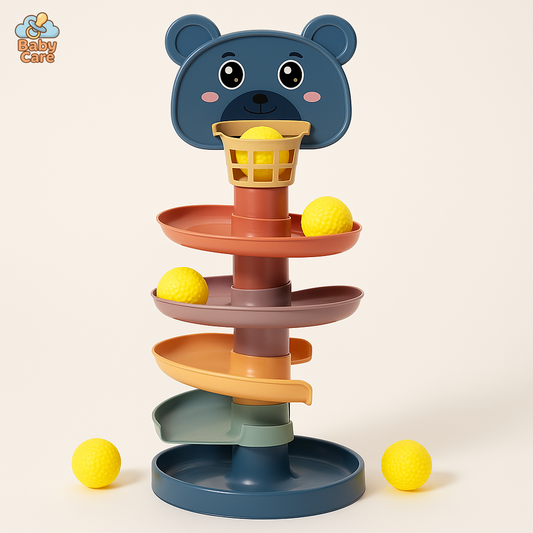 Tour à billes roulantes - vue de face