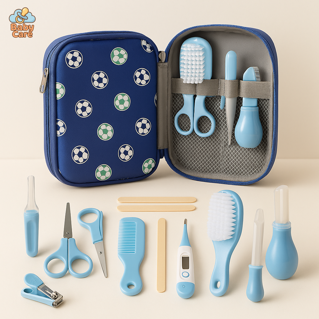 Trousse de soin bébé 24-en-1 manicure et pédicure - vue de face
